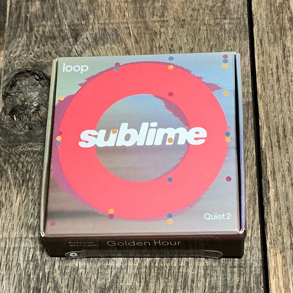 NEW Loop Sublime Experience 2 Earplugs - Golden Hour- Open Box Quiet 2 - Picture 1 of 7